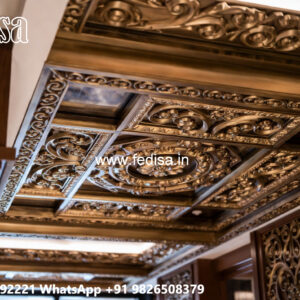 Wooden Ceiling Design Pop Design For Outside Wall No-4484