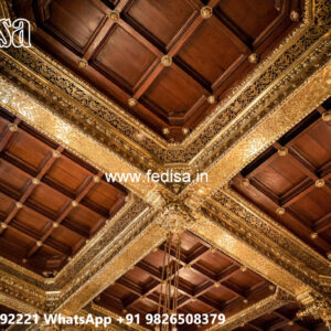 Wooden Ceiling Design Royal False Ceiling Design For Bedroom No-4498