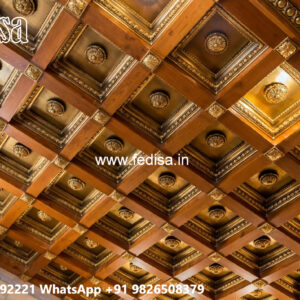 Wooden Ceiling Design Ceiling Pop Price No-4502