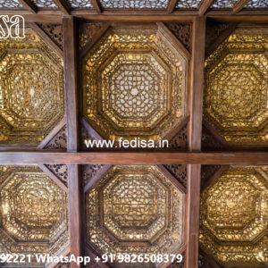 Wooden Ceiling Design Pop For Ceiling Design Hall No-4529