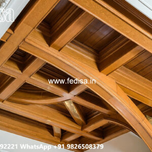 Wooden Ceiling Design Ceiling Design Gypsum Board No-4534