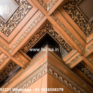 Wooden Ceiling Design Design Pop Design No-4558