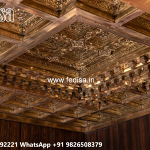 Wooden Ceiling Design Pop Design Chhat Ki No-4580