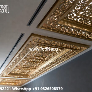 Wooden Ceiling Design Duplex Pop Design No-4597