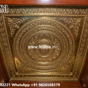 Wooden Ceiling Design Pop Design For Wall Corner No-4606