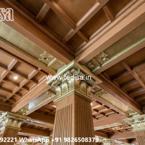 Wooden Ceiling Design Old Pop Design No-4679