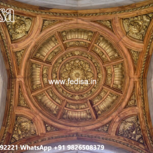 Wooden Ceiling Design Square Pop Ceiling Design No-4703