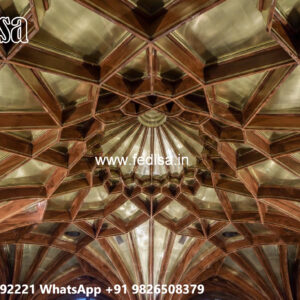 Wooden Ceiling Design Pop Groove Design No-4705