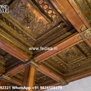Wooden Ceiling Design Kamre Ki Ceiling No. 4718