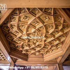Wooden Ceiling Design Pop Design Square No-4724