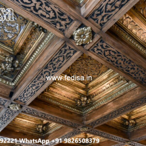 Wooden Ceiling Design Ceiling Design Putty No-4728