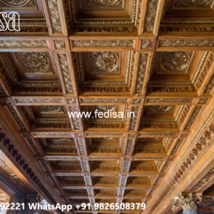 Wooden Ceiling Design Pop Design For Pooja Mandir No-4730
