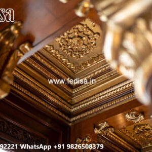 Wooden Ceiling Design Pop Design For 10×10 Room No-4737
