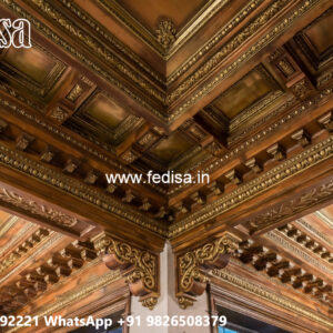 Wooden Ceiling Design Chhajje Ki Design Pop No-4753