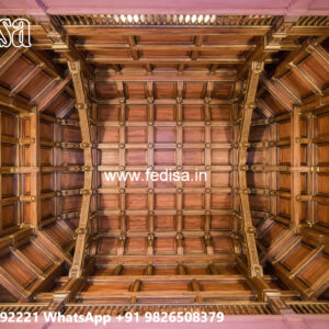 Wooden Ceiling Design Stylish Pop Design No-4766