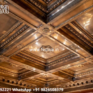 Wooden Ceiling Design Lobby Pop Design 2026 No-4813