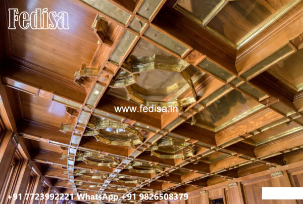 Wooden Ceiling Design Best Ceiling Designs For Hall No-4816 - Fedisa