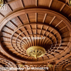 Wooden Ceiling Design Living Room Gypsum Ceiling Design No-4830