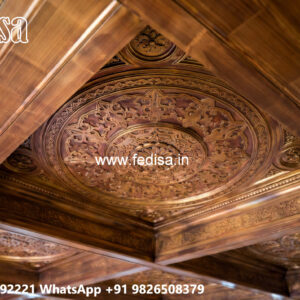 Wooden Ceiling Design Home Holl Pop Design No-4852