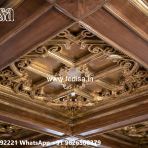 Wooden Ceiling Design Living Room Pop Design For Hall No-4864