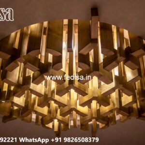 Wooden Ceiling Design False Ceiling 3d Design No-4892