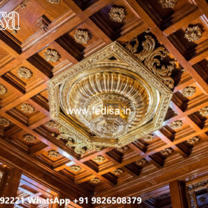 Wooden Ceiling Design Pop Design Guest Room No-4894