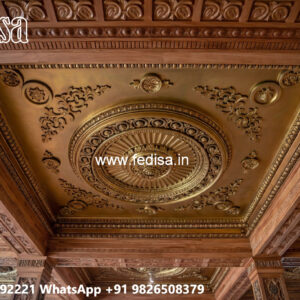 Wooden Ceiling Design Color For Pop Design No-4896