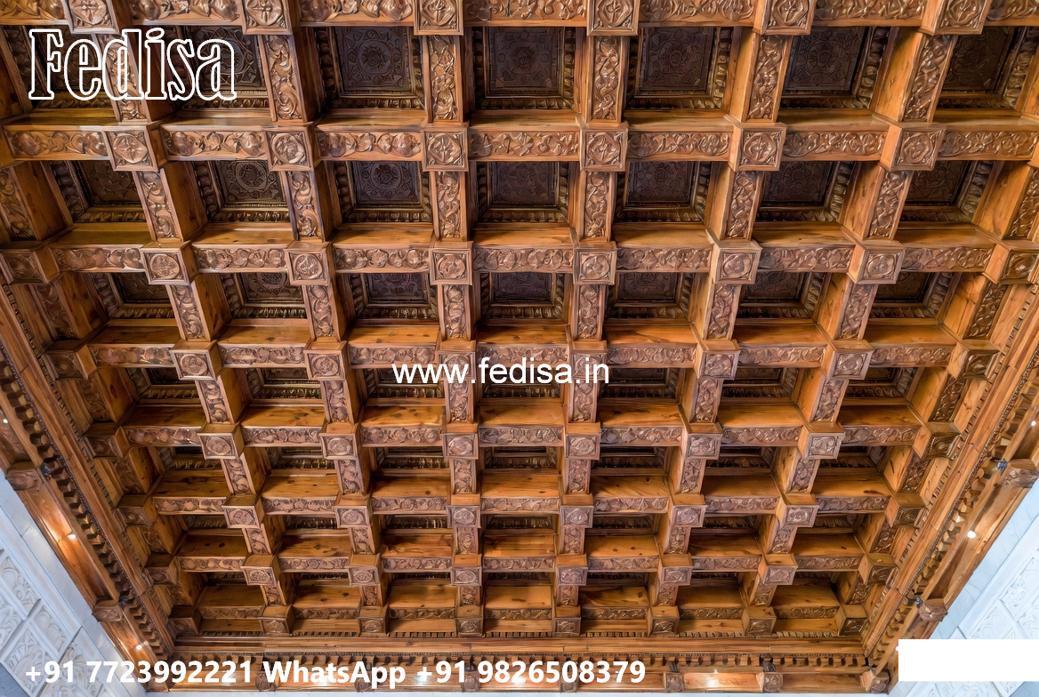 Wooden Ceiling Design Bedroom Ceiling Pop No-4900
