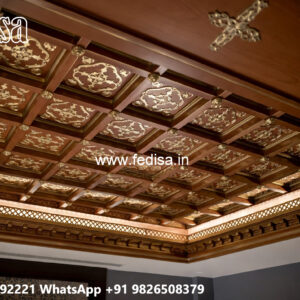 Wooden Ceiling Design False Ceiling Box Design No-4901