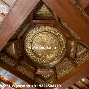 Wooden Ceiling Design Pop Design Sheet No-4922