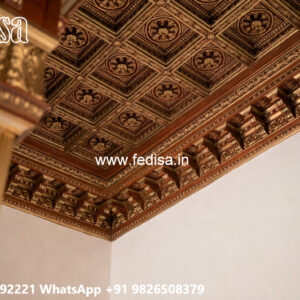 Wooden Ceiling Design Wall Punning Design No-4937