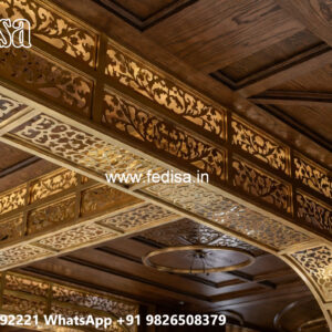 Wooden Ceiling Design Gate Pop Design No-4958
