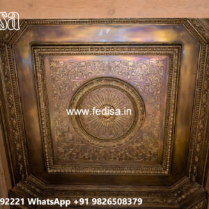 Wooden Ceiling Design Minus Plus Pop Design For Kitchen No-4962