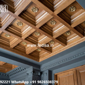 Wooden Ceiling Design Pop Beam Design No-4972