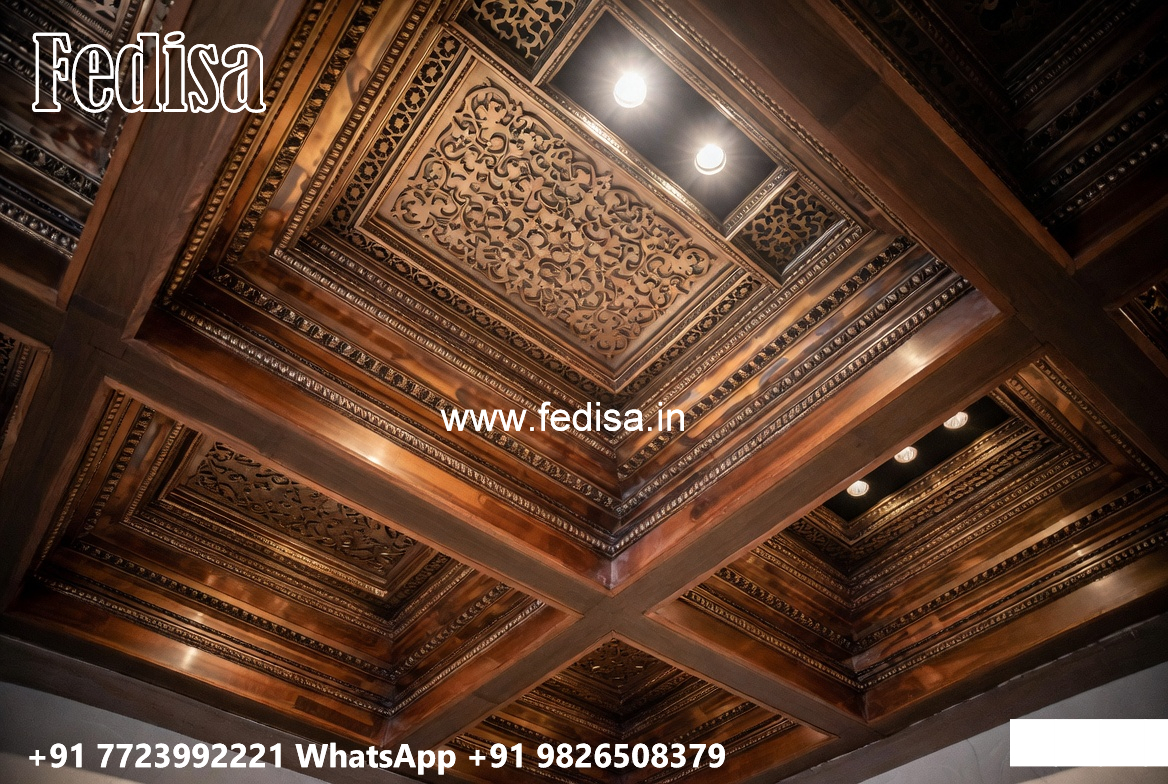 Wooden Ceiling Design Pop Design For Square Room No-4996