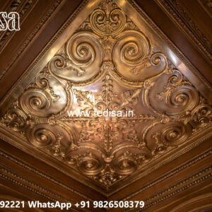 Wooden Ceiling Design Fan Ceiling Design Pop No-5028