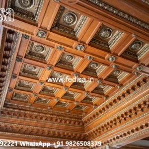 Wooden Ceiling Design False Ceiling Design For Long Hall No-5055