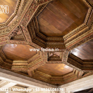 Wooden Ceiling Design New Bedroom Pop Design No-5073