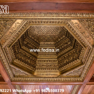 Wooden Ceiling Design Plus Minus Roof Design No-5086