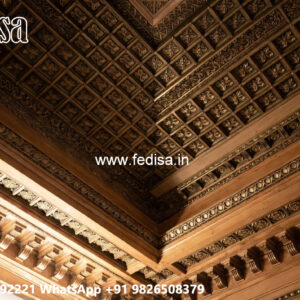 Wooden Ceiling Design Latest Simple Pop Design No-5098