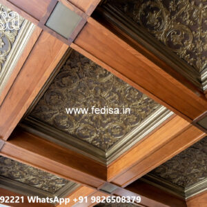 Wooden Ceiling Design New Design Pop Hall No-5103