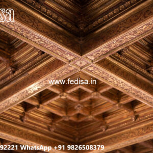 Wooden Ceiling Design Hall Pop Design Color No-5112