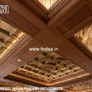 Wooden Ceiling Design Pop Plus Minus Design For Gallery No-5119