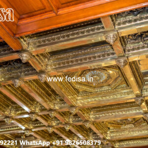 Wooden Ceiling Design Living Room Modern Pop Plus Minus Design No-5157