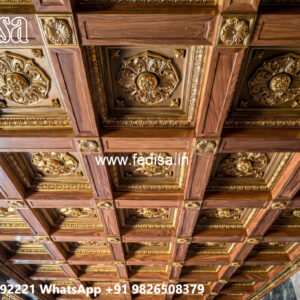 Wooden Ceiling Design Pop Chat Ki Design No-5243