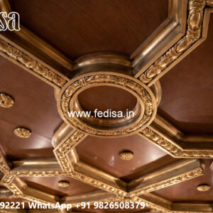 Wooden Ceiling Design Pop Ceiling Texture Design No-5260