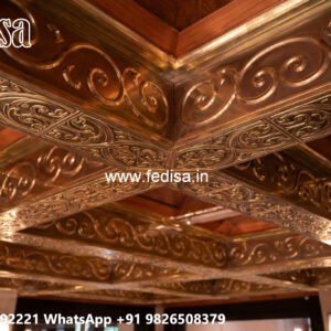 Wooden Ceiling Design Kitchen Minus Plus Pop Design No-5273