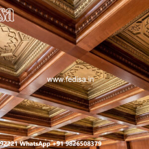 Wooden Ceiling Design Pillar Ceiling Design No-5329