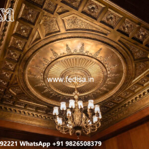 Wooden Ceiling Design Pop L Shape Design No-5338