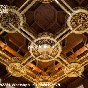 Wooden Ceiling Design Pop Ceiling Design For Balcony No-5343